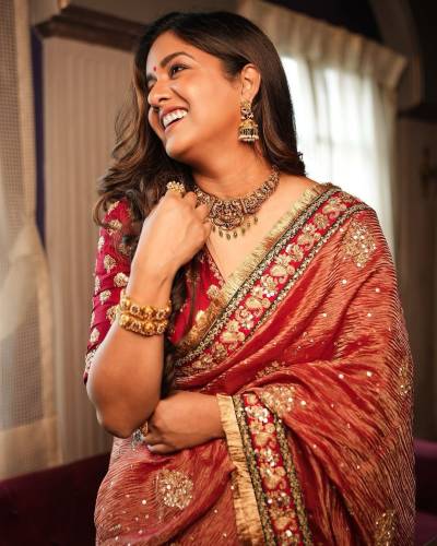 BT 3138 BY BT DESIGNER SOFT BANARASI CRUSH SILK SAREE WHOLESALER IN INDIA